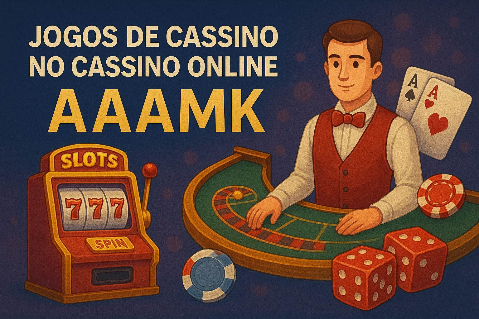 Jogos de cassino online AAAMK 