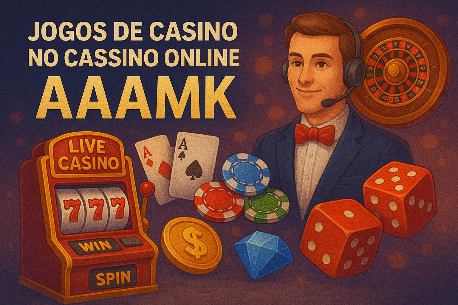 Jogos de cassino online inovadores e emocionantes na AAAMK